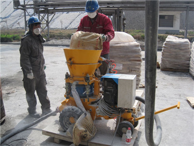 Portable dry shotcrete machine suppliers