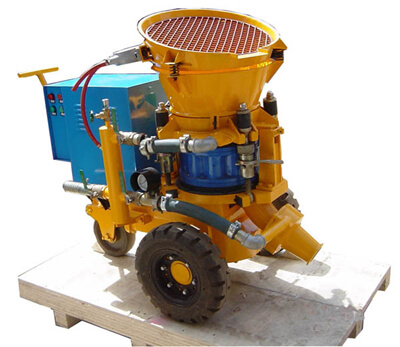 shotcrete gunite machine