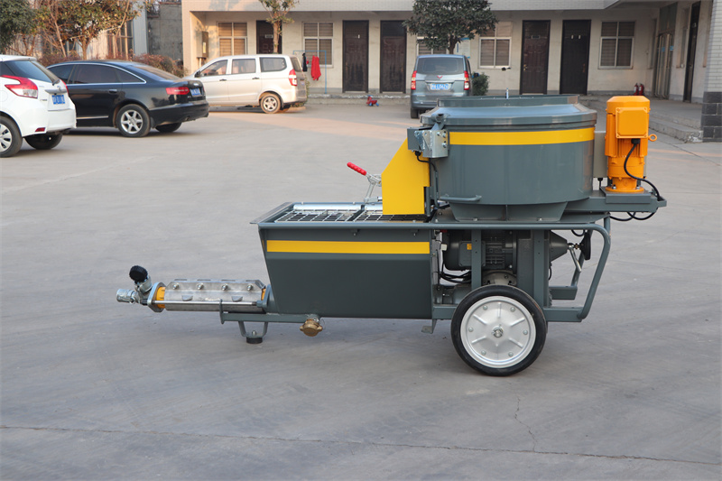 wet gunite machine for slope-protection