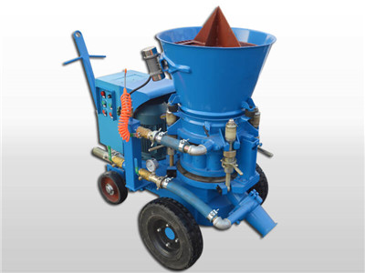 concrete spray machine