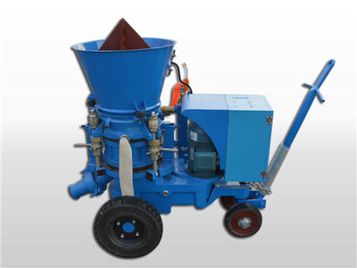 gunite machine