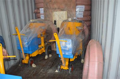 Qatar Deilver shotcrete machine