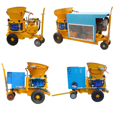 Shotcrete machine