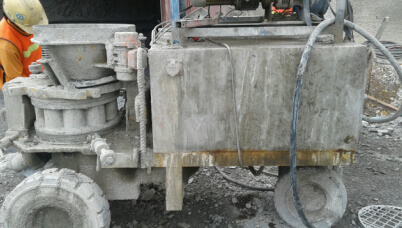 wet shotcrete mahcine