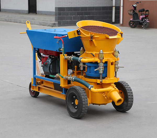 Deliver GSZ3000D Diesel Wet Shotcrete Machine to Russian customer