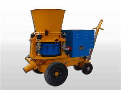 gunite machine