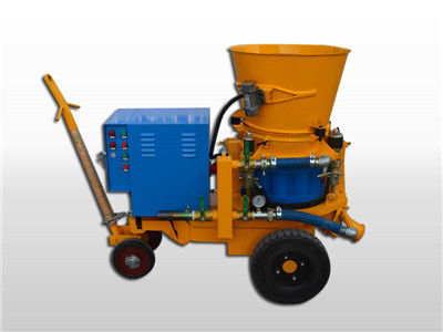 concrete spray machine